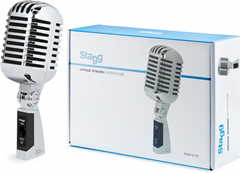 Stagg SDMP40CR 50s Style Microphone 